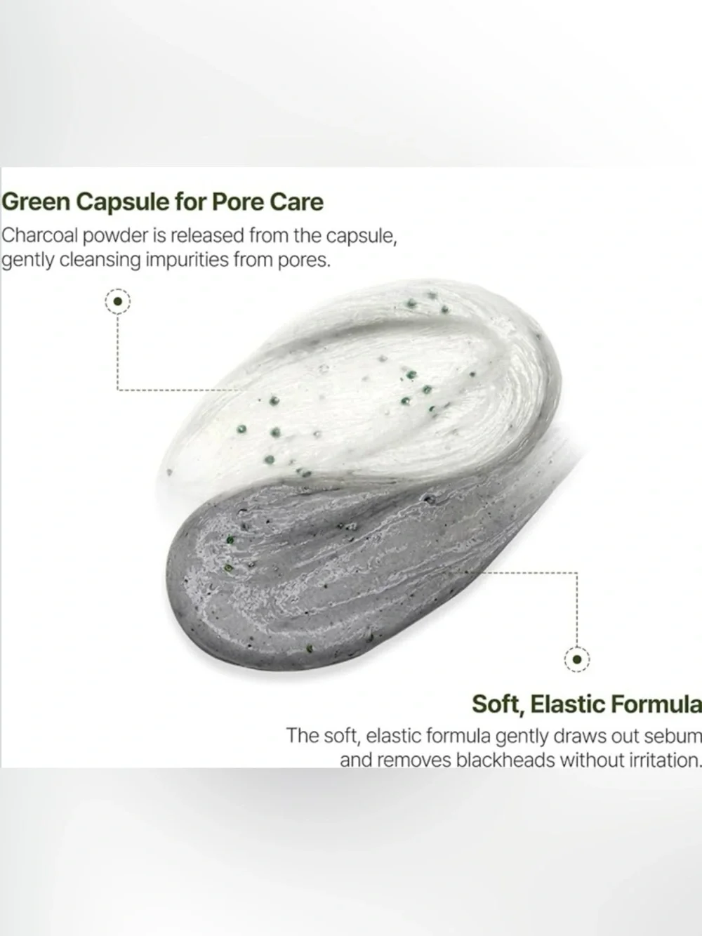 Korean Skincare P.CALM Holy Basil Green Capsule Pack to Foam Cleanser